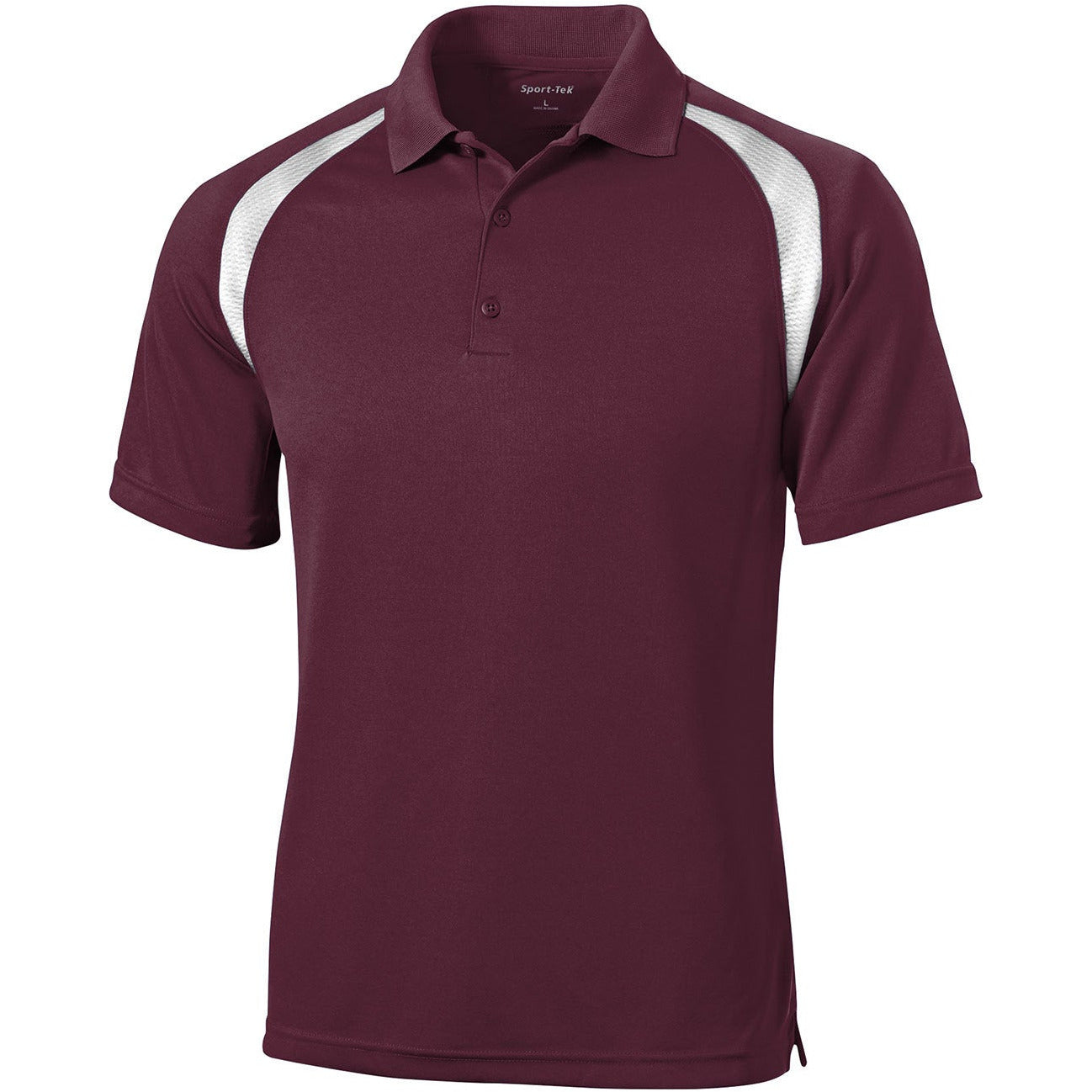 Maroon/ White