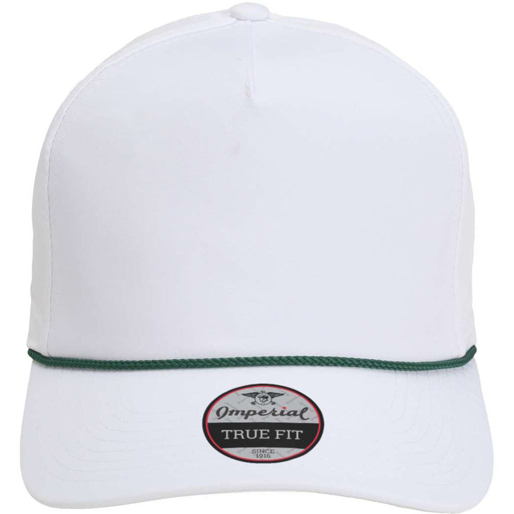 White/ Dark Green