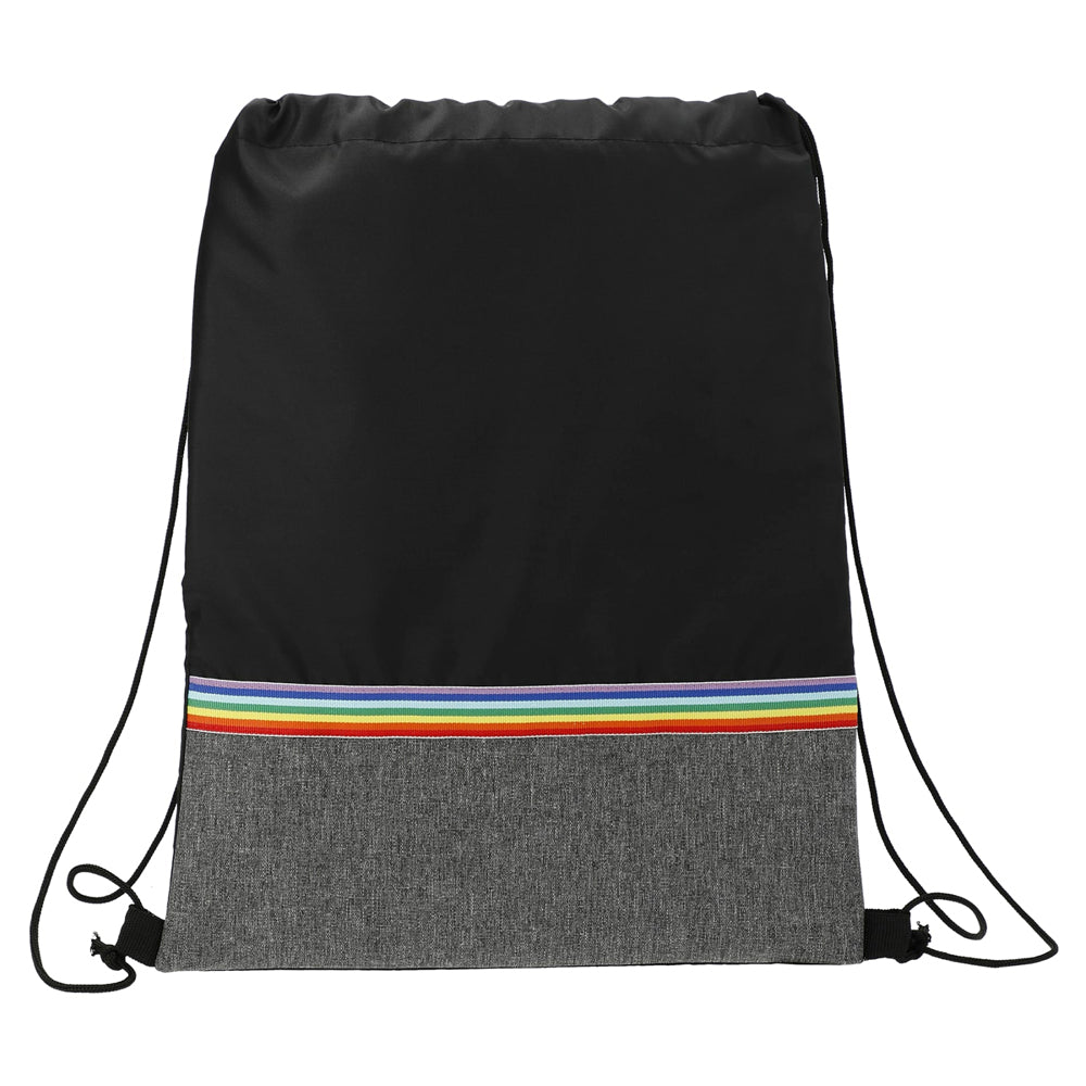 Rainbow RPET Drawstring Bag