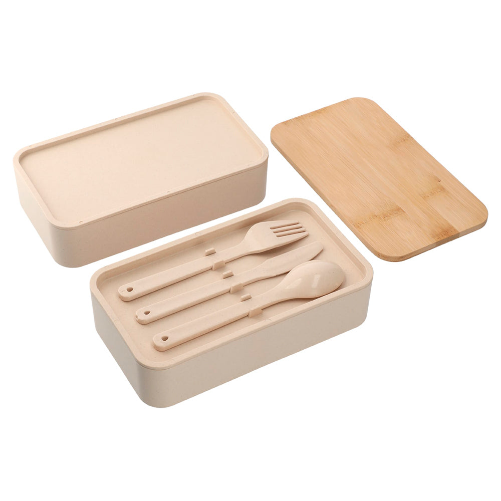 Stackable Bamboo Fiber Bento Box