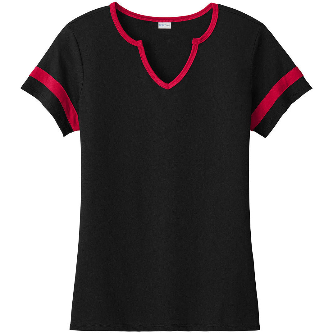 LST6041-Black/ Deep Red