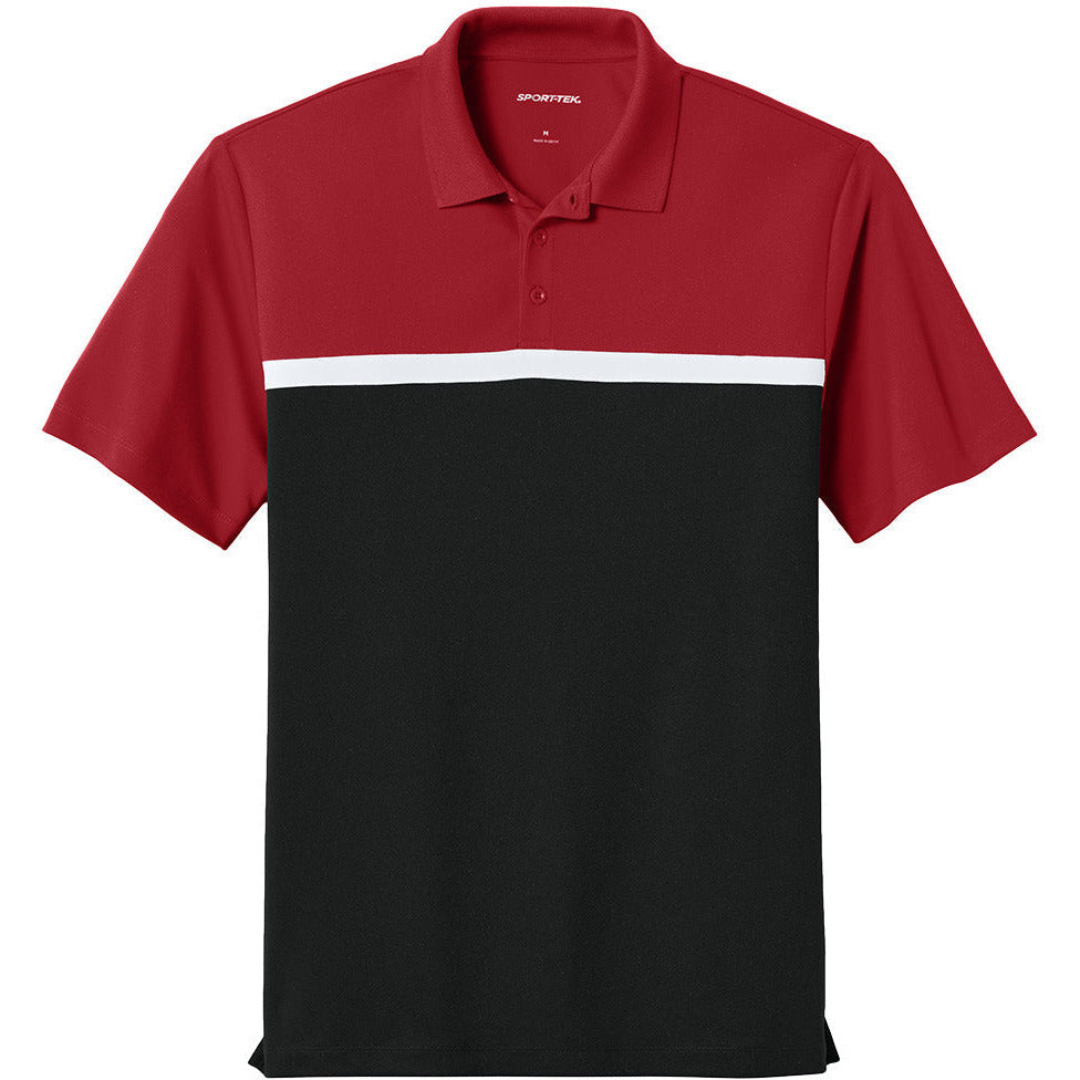 ST741-Deep Red/ Black/ White