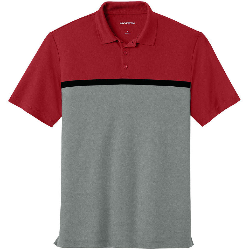 ST741-Deep Red/ Grey Concrete Heathe