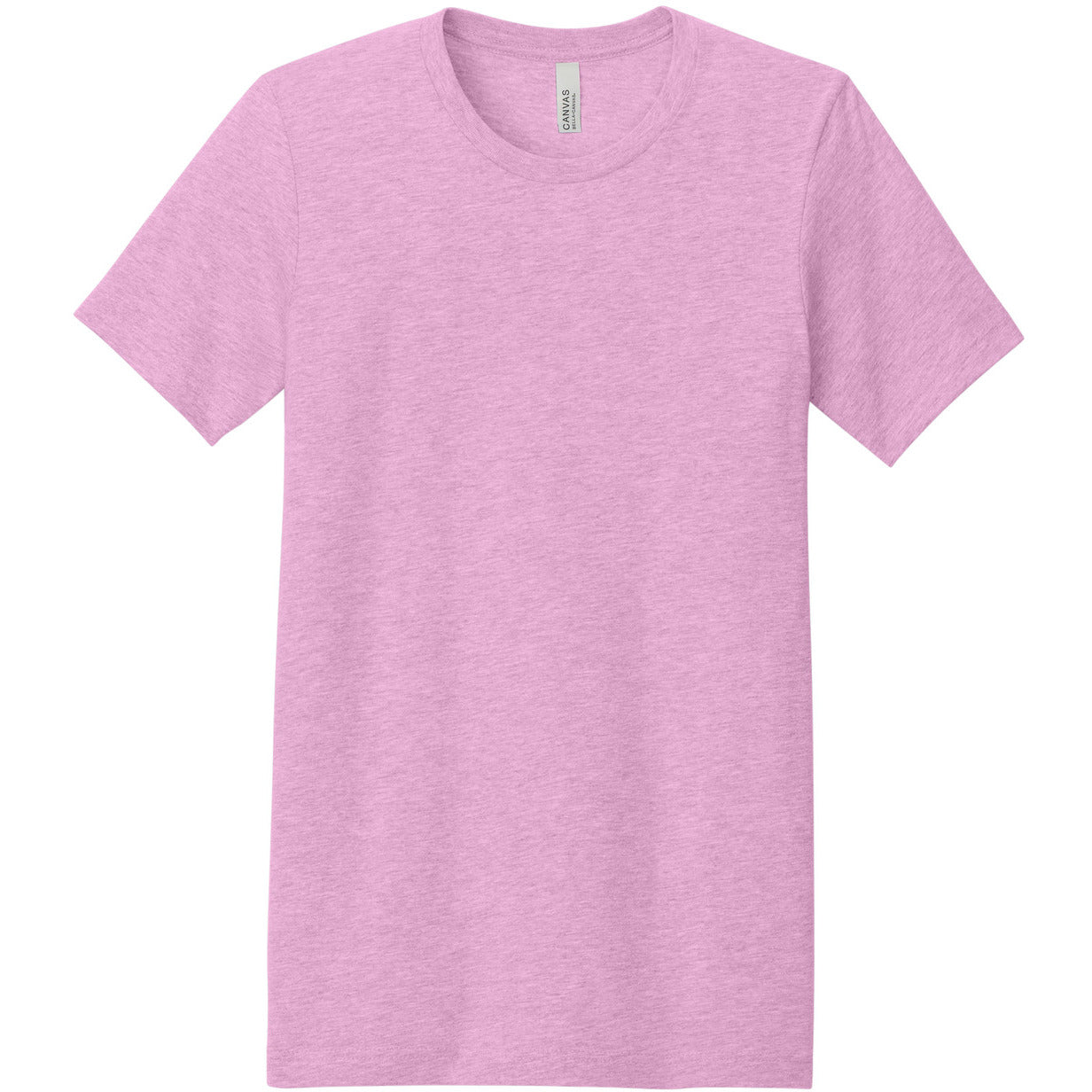 BC3001CVC-Heather Bubble Gum