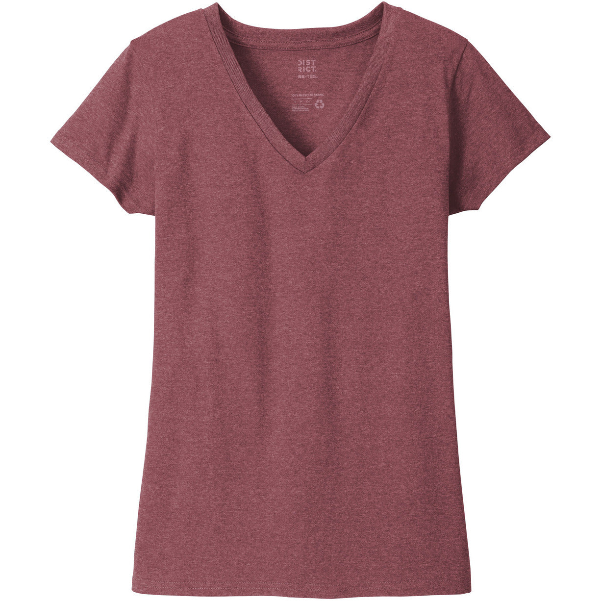 DT8001-Maroon Heather