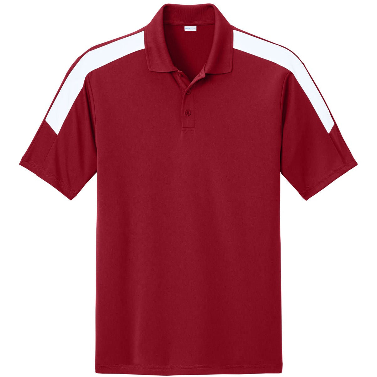 Deep Red/ White