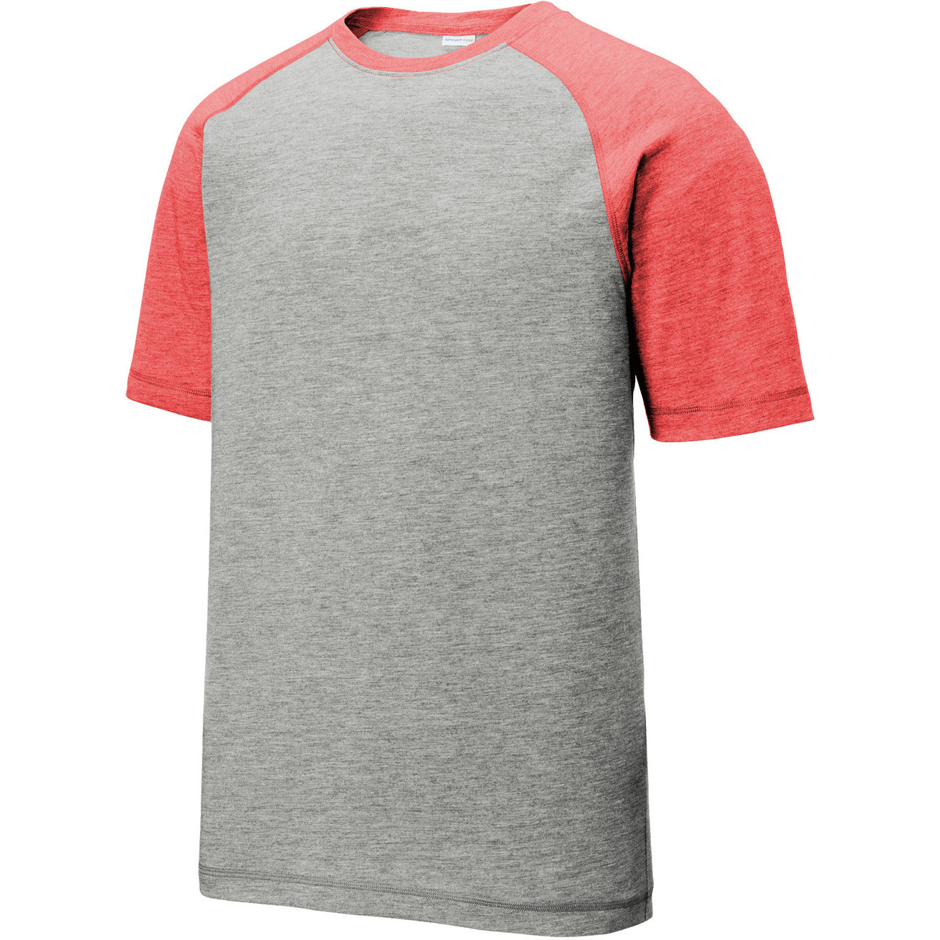 ST400-True Red Heather/ Light Grey H